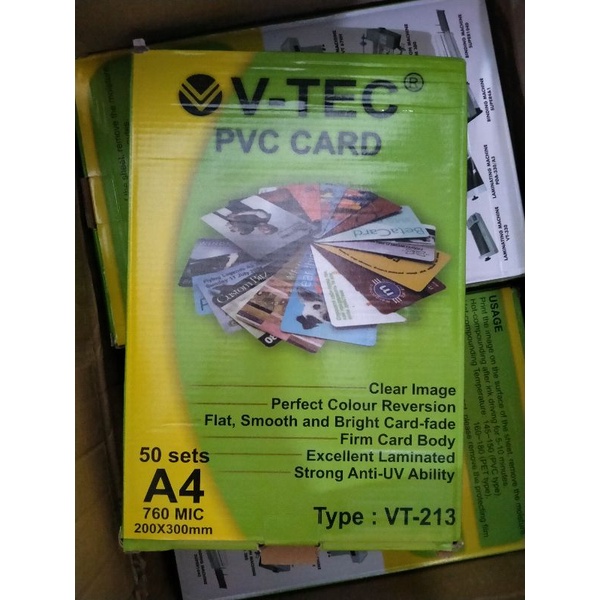 

PVC VTEC (0,76 gram)