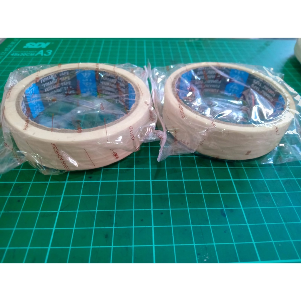 

masking tape 1 inch / lakban kertas /solatip kertas / solasi