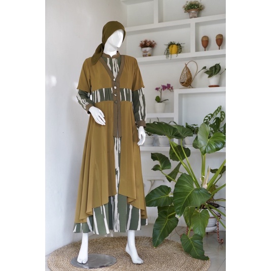 Baju Gamis Wanita Luhana LL.H 001