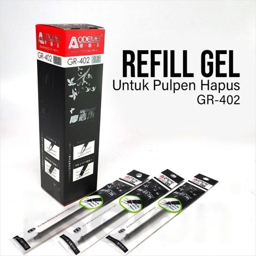 

[20 Pcs / 1 Box] Refill PULPEN GEL HAPUS GR402