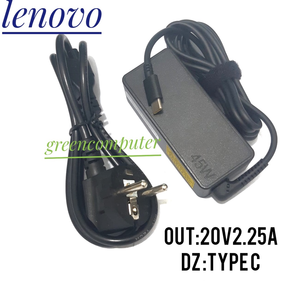 Type-C Laptop Charger Lenovo C330 100e 300e 500e Chromebook 2nd Gen AST MTK 4X20M26252 4X20E75131 C3