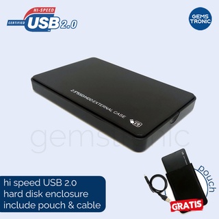 Casing Harddisk 2.5 HDD SATA Enclosure USB 2.0