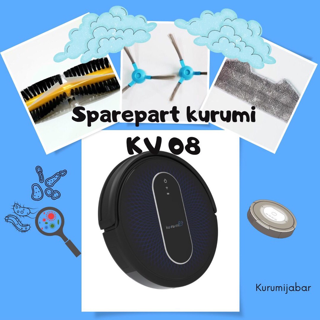 SPAREPART DAN HEPA KURUMI KV 08