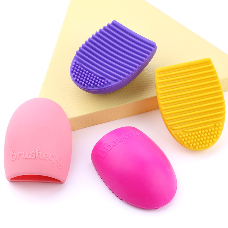 1pc Sikat Makeup Silikon Cleaning Pad Brush Alat Cuci Sikat Alis Kosmetik Cleaner Alat Scrubber Papan Makeup Cleaning