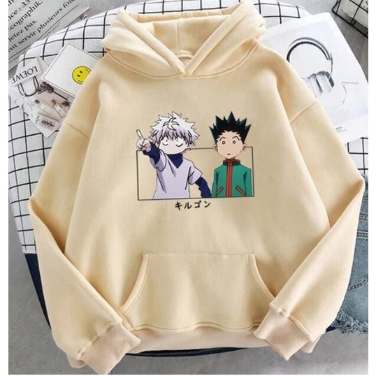 Sweater HUNTER x HUNTER Oblong / Hoodie KILLUA &amp; GON COLOR Jumper