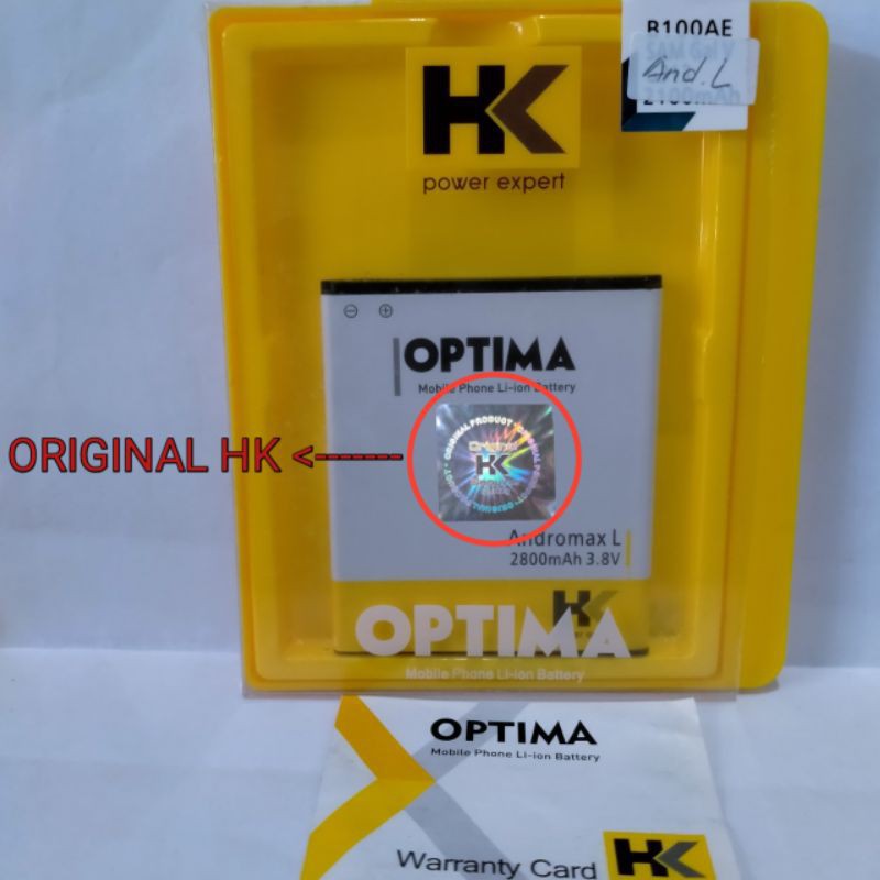 Bateria HK Optima ANDROMAX L Double Power