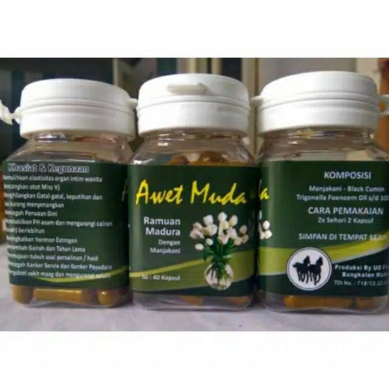 Pil Awet Muda Manjakani Ramuan Madura