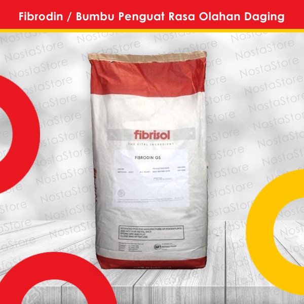 

Fibrodin / Bumbu Penguat Rasa Olahan Daging Kemasan Repack 1 Kg