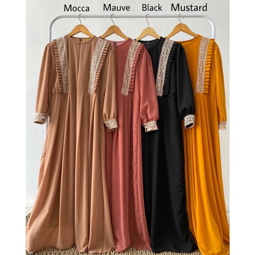 DRESS - HELENA DRESS - DRESS WANITA - PAKAIAN MUSLIM