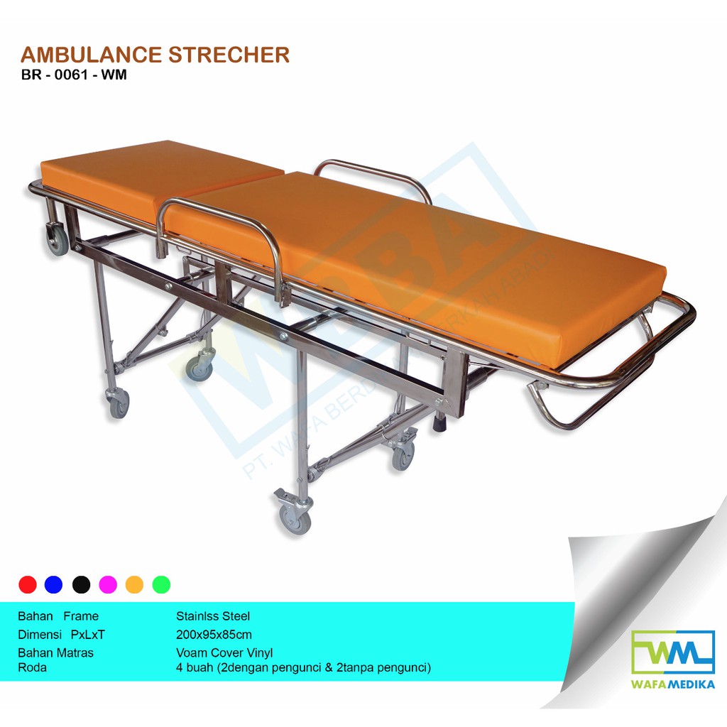 Ranjang Pasien Stretcher Ambulance Ranjang Ambulance Shopee Indonesia