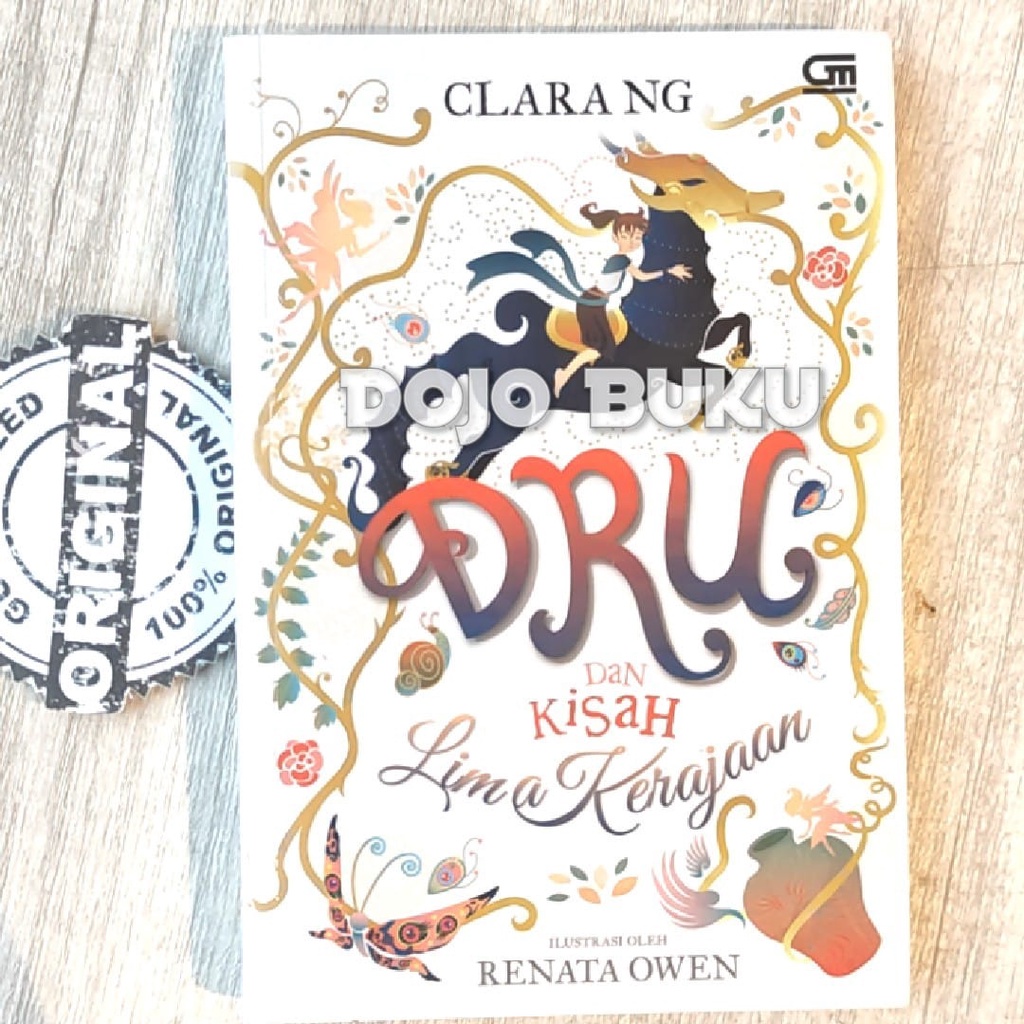 Buku Novel Dru dan Kisah Lima Kerajaan by Clara Ng