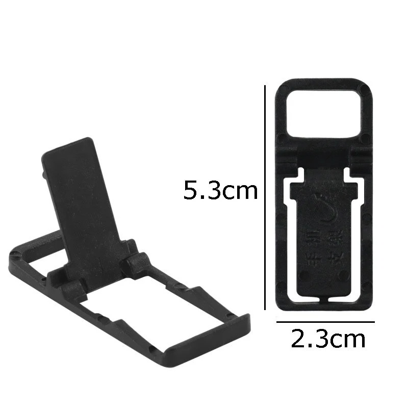 Bracket Lipat Mini Portable Bentuk L Holder Handphone Universal Warna Acak