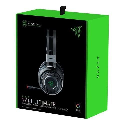 Headset Razer Nari Ultimate Wireless - Hypersense THX Gaming Headset