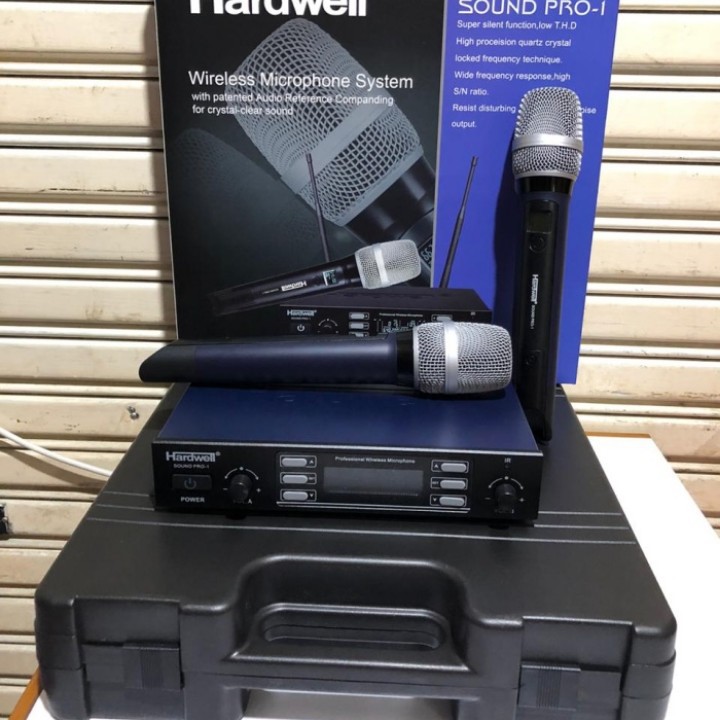 Mic Wireless Hardwell Soundpro 1 Microphone Multi Channel System