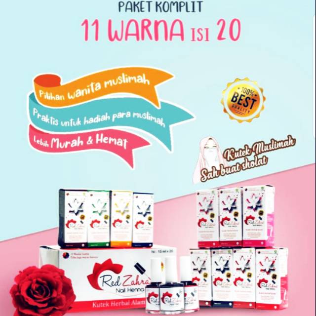 Red Zahra Nail Polish