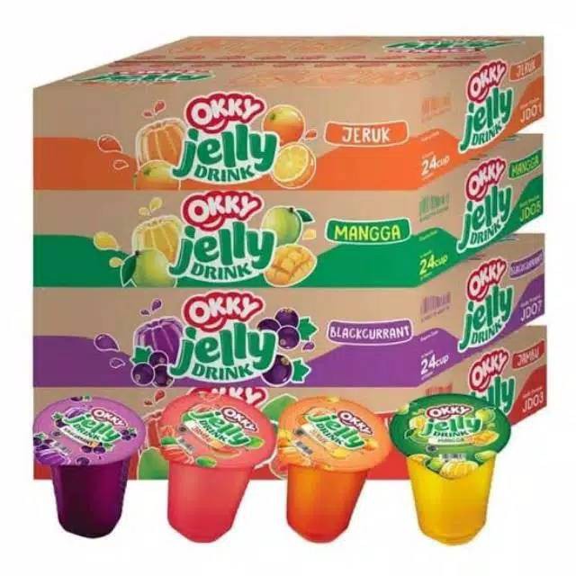 

Okky Jelly drink 150 ml isi 24 Cup