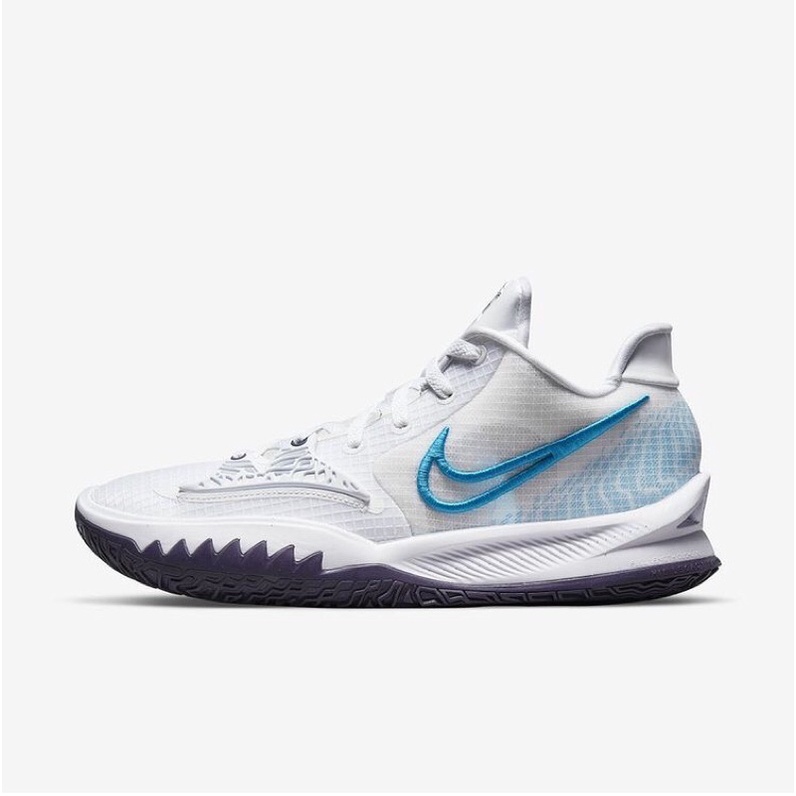 kyrie low all white