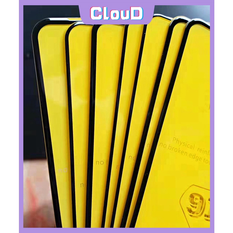 Realme C55 10 9i C21Y 9D Tempered Glass Pelindung Layar Full Cover Realme C30 C33 5 8 pro 9 pro C11 C25Y C12 C15 C20 C21 C17 C25 C25S 7 7i 8pro 6 6s 6i 5i C1 C2 Narzo 20 Loyang Sekat 30A 50A