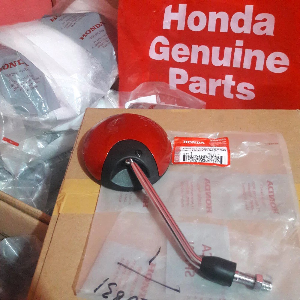 Kaca Spion KIRI SCOOPY KARBU Dan FI ORIGINAL Maroon