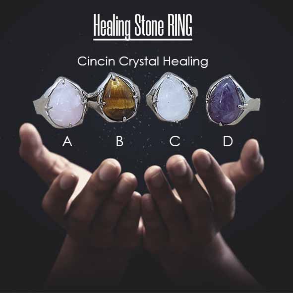 Cincin Crystal Healing Stone (CB27)
