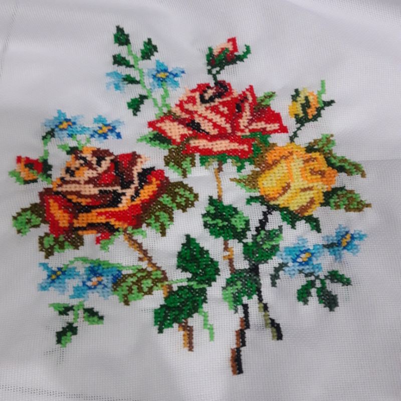 Kristik Jadi flower Rose/Bunga Mawar