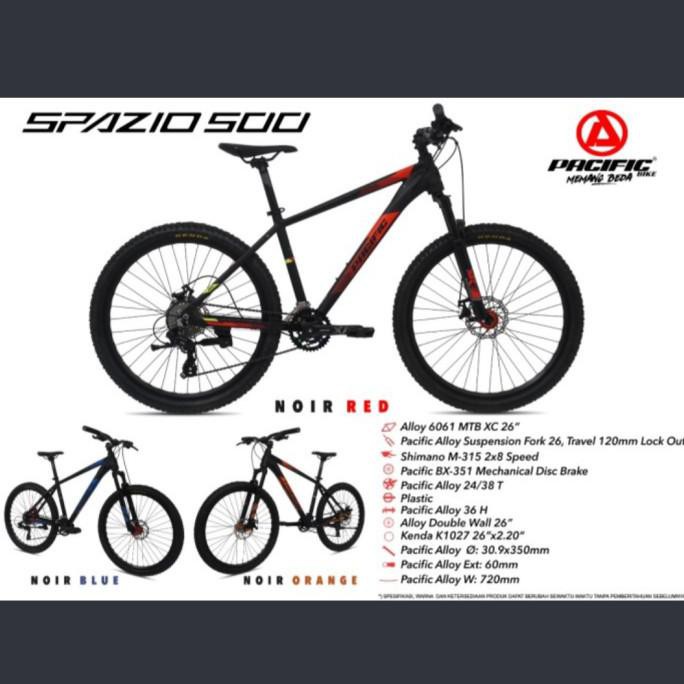 BIG PROMO Sepeda_ Sepeda Gunung MTB 27.5 Inch Pacific Spazio 500 TERBARU _846  Sepeda Murah