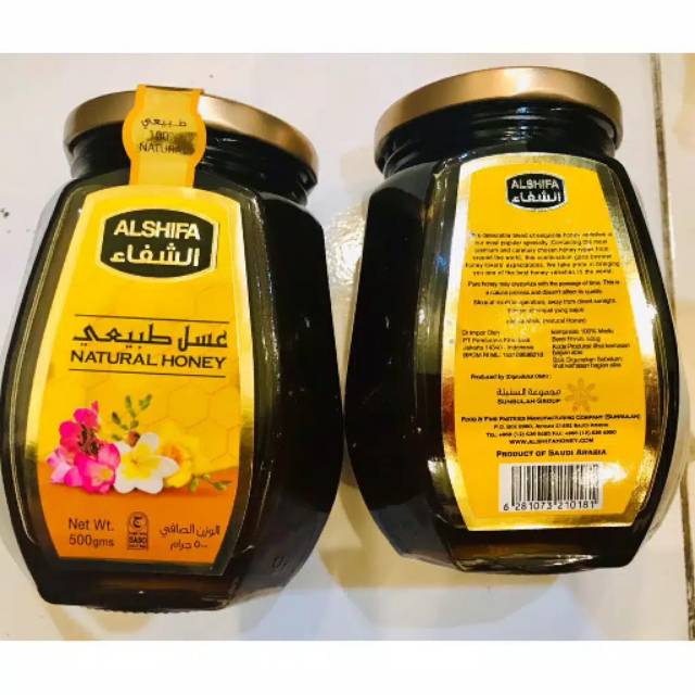 

Madu ARAB Al Shifa 500gr/Madu Asli MURNI IMPORT SAUDI ARABIA