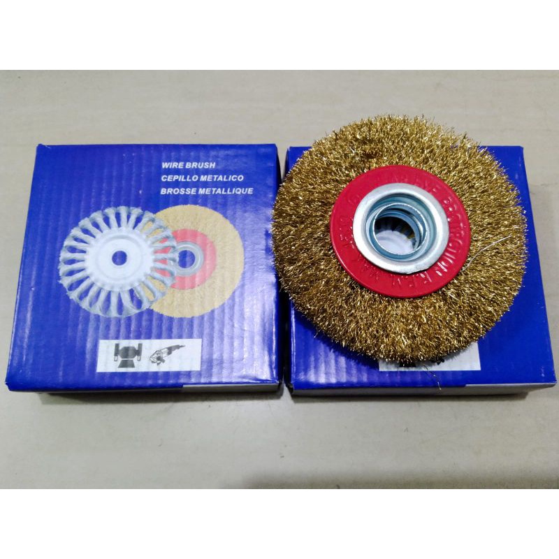WIRE BRUSH MATA GERINDA SIKAT ( 4 Inch)