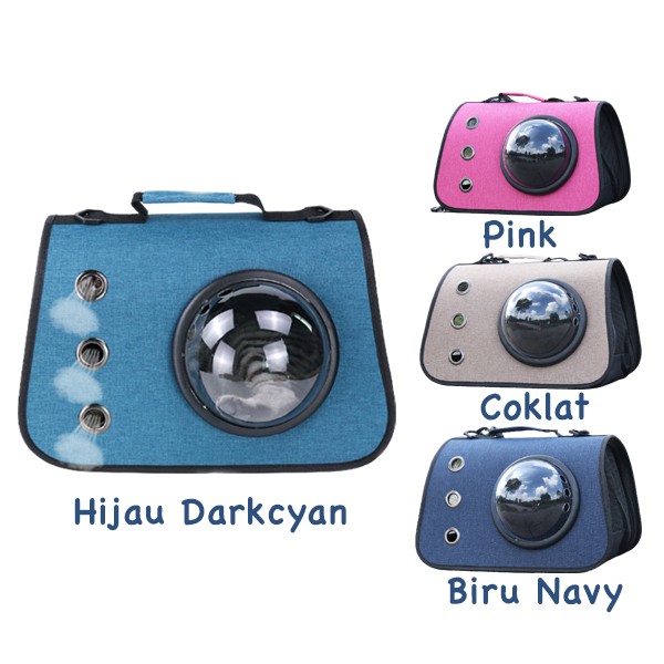 Adda Home - Upgraded Pet Carrier Bag Tas Peliharaan Tas Anjing Kucing Anti Air