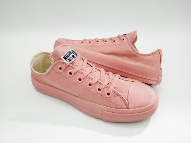 SEPATU CONVERS CLASSIC PENDEK FULL PINK | MADE IN VIETNAM I SEPATU PRIA DAN WANITA I SEPATU CASUAL