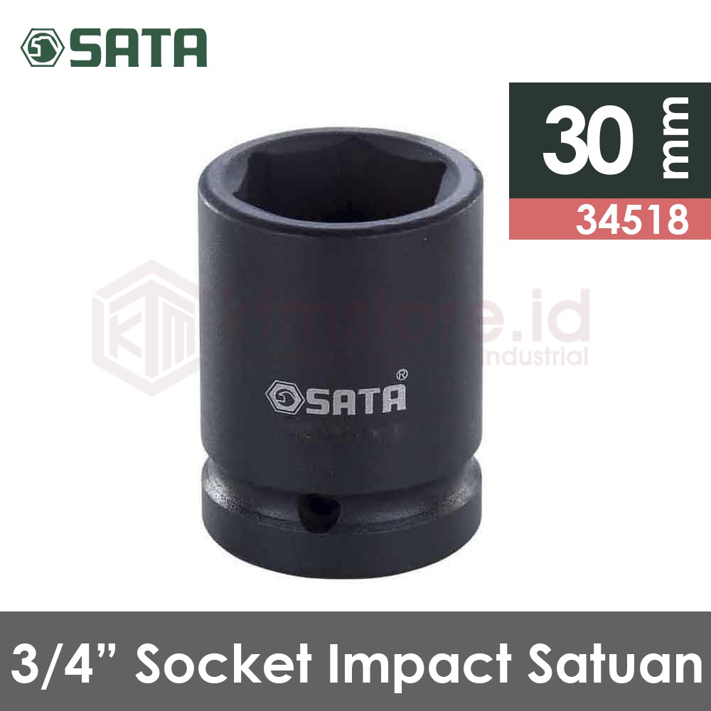 SATA TOOLS Socket Impact 3/4 INCH 18 MM 34518