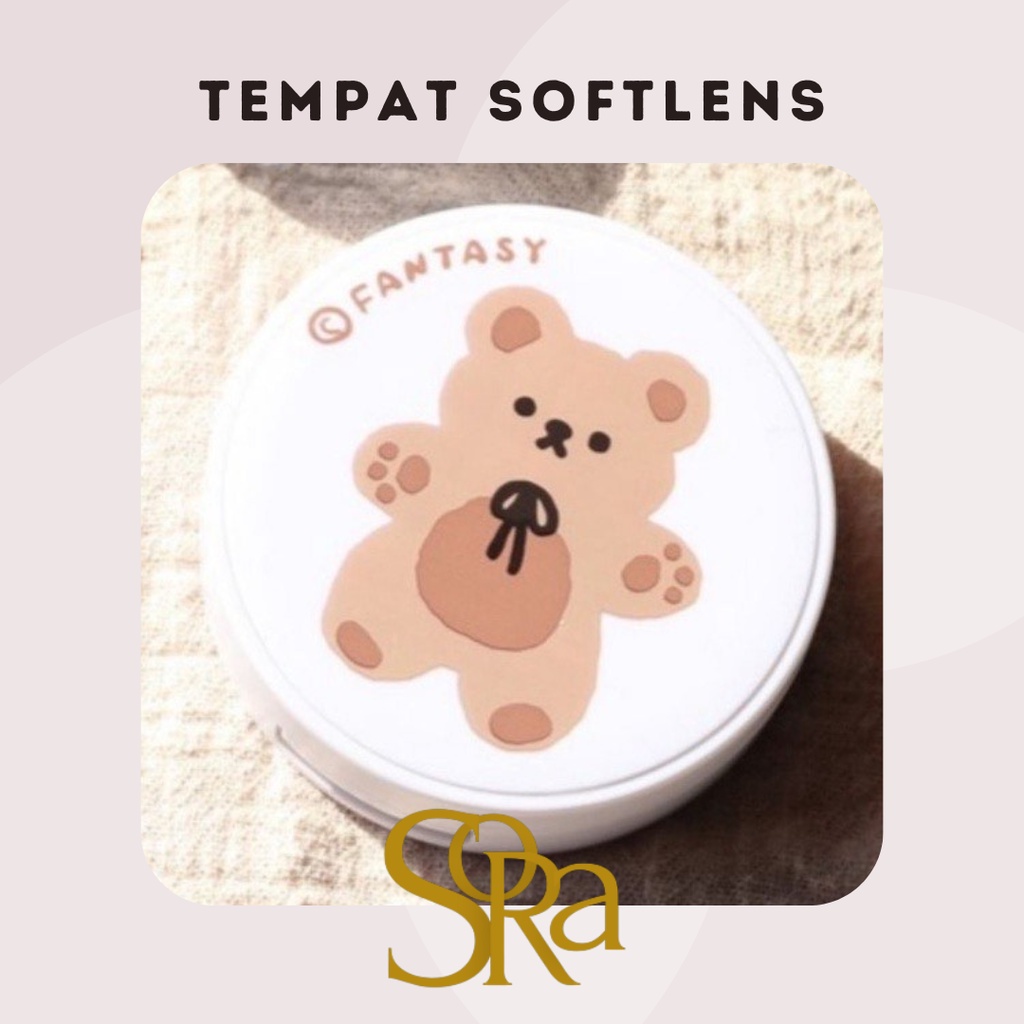 Tempat softlens soflens soflen karakter fantasy bear cute