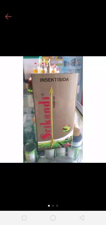 Obat Srikandi 160/2 50ml Pestisida Insektisida Pupuk Cair Tanaman Pertanian Pembasmi Hama Ulat Daun