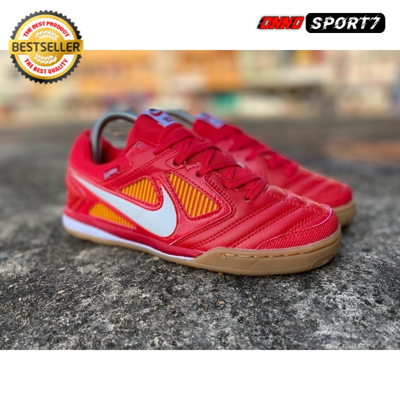 Sepatu Futsal Nike Gato LTR Gym Red