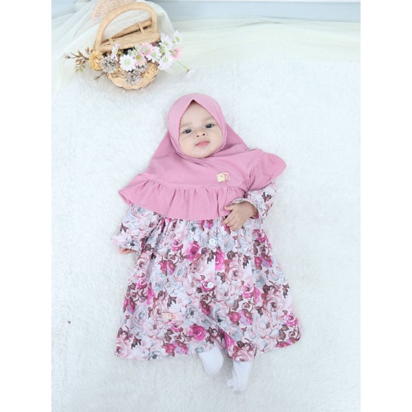 FI.FEfidy // Flower Jepang-poplin 0-4 bulan , SET