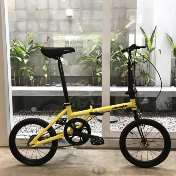 Sepeda Lipat 16 Inch Senator Folding Bike - 1 Speed Kunestlestore