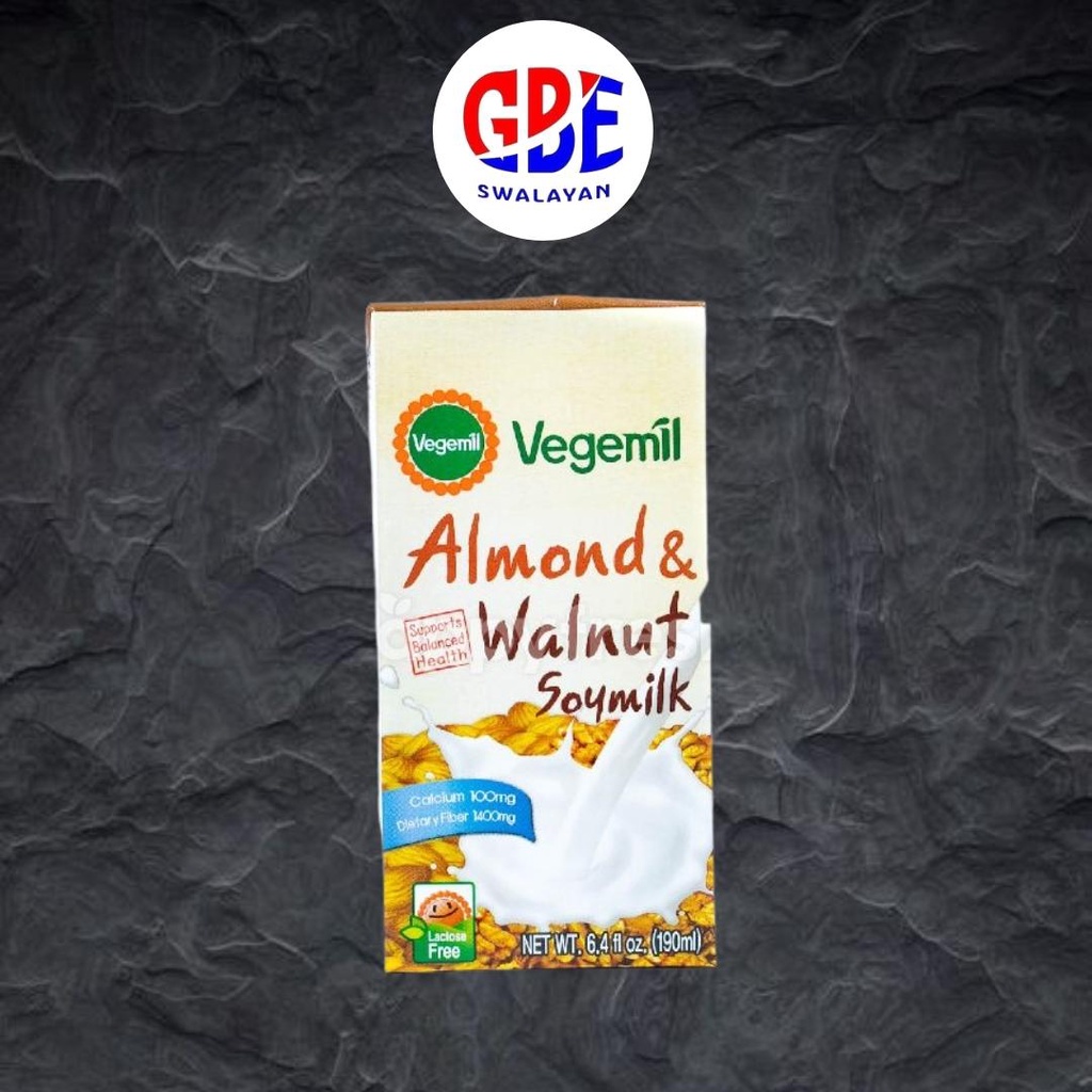 

MINUMAN DIET VEGEMIL Almond & Walnut Soymilk 190 ml