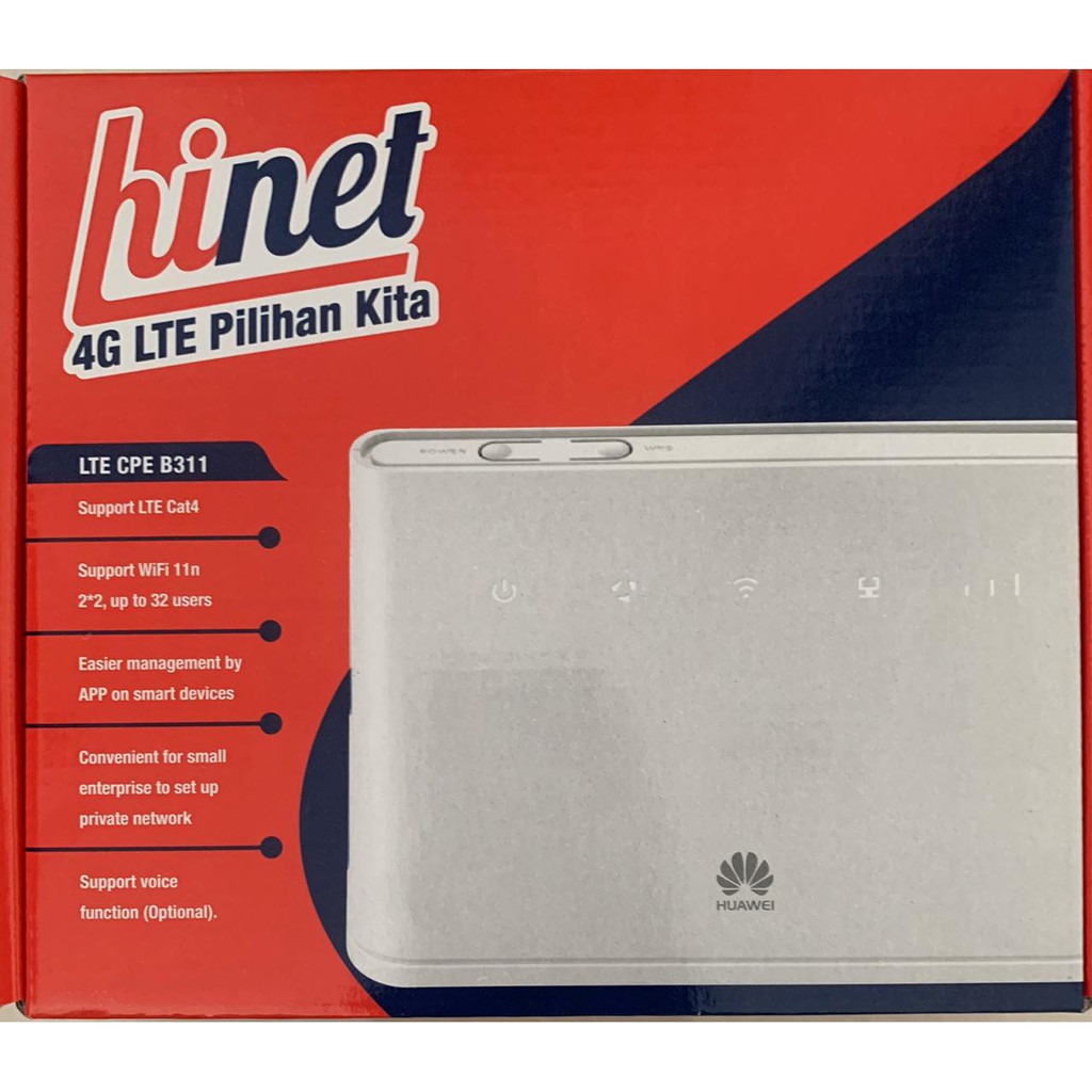 HUAWEI B-311 Router 4G (1 port LAN) | Shopee Indonesia