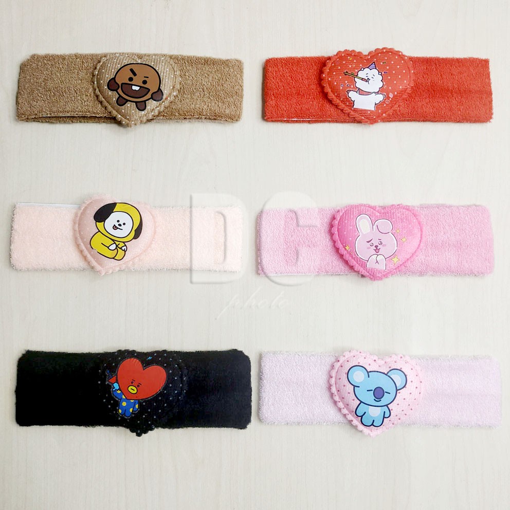 BANDANA BT21 HEADBAND BANDO KARAKTER BTS KPOP