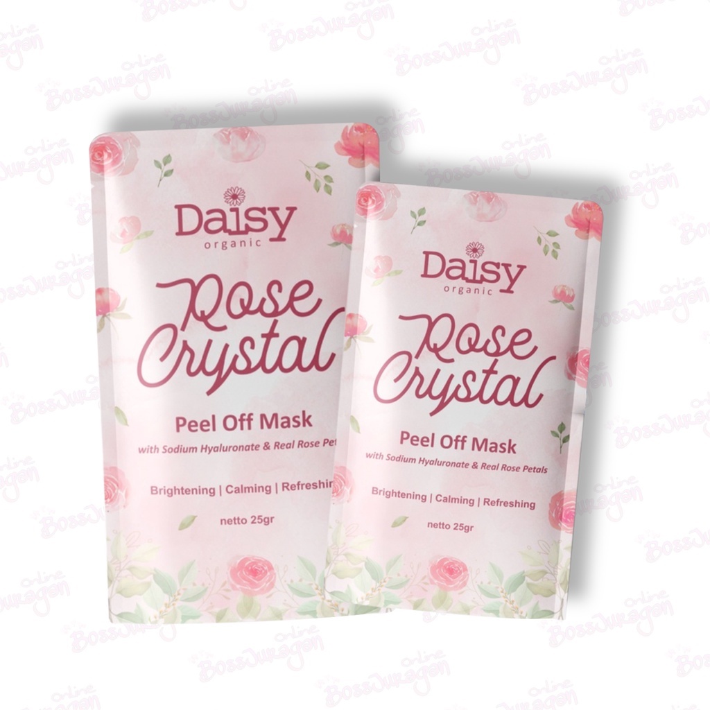 (BOSS) Daisy Rose Crystal Organic Peel off Mask 25gr
