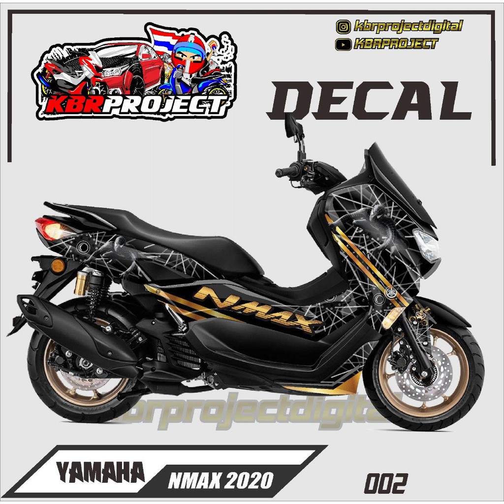 Decal Nmax Dekal Sticker Stiker Fullbody Nmax Desain ...