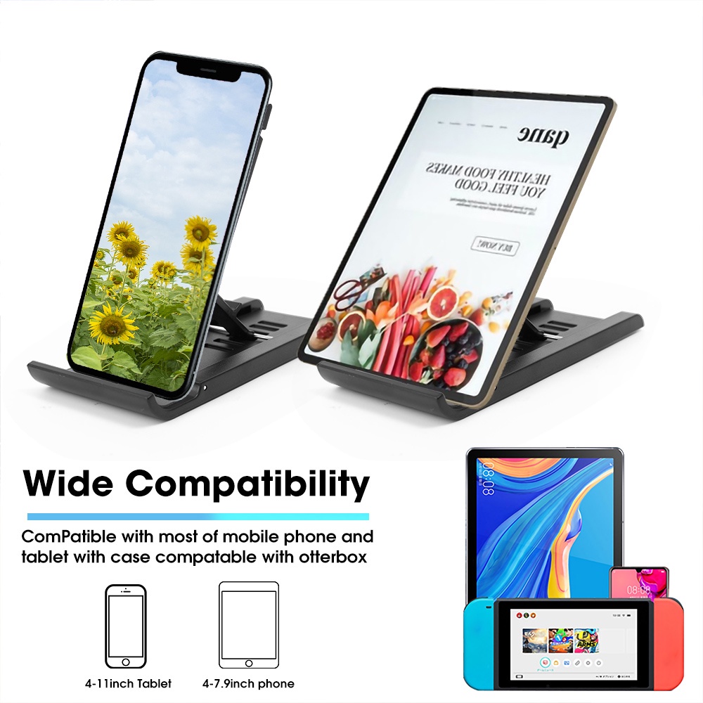 Stand Holder Hp Universal Mini Portable Anti slip Bisa Dilipat