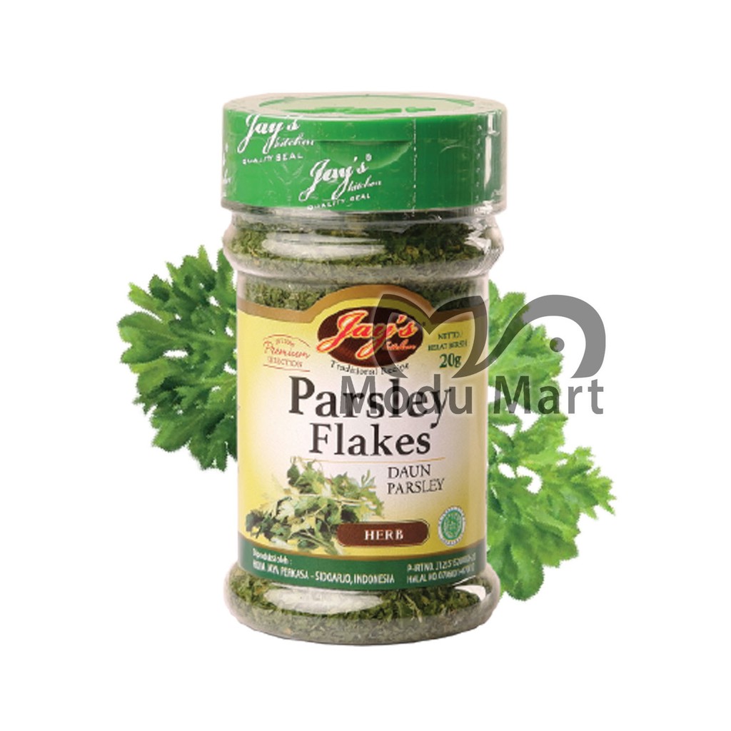 

JAYS KITCHEN Parsley Flakes 20g Herbs - Jay's Kitchen Daun Paterseli Kering