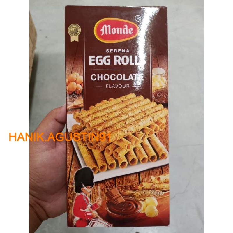 

Monde Serena Egg Roll Chocolate 168 gr