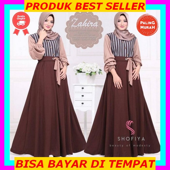 Gamis Febrina Rempel Febrina Dress Pakaian Wanita Gamis Remaja Pakaian Muslim Busana Muslim Baju Dre