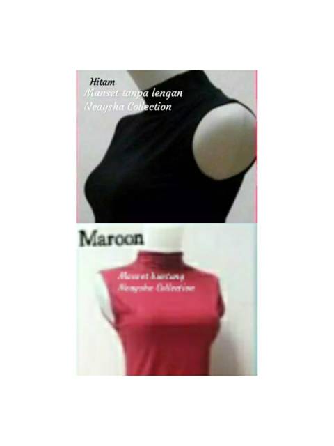 TERLARIS Manset buntung manset lekbong manset tanpa lengan bahan rayon super SPESIAL