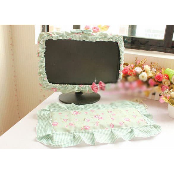 Cotton Floral Series /Taplak Meja Nakas Sarung Bantal Tutup TV LCD Dll