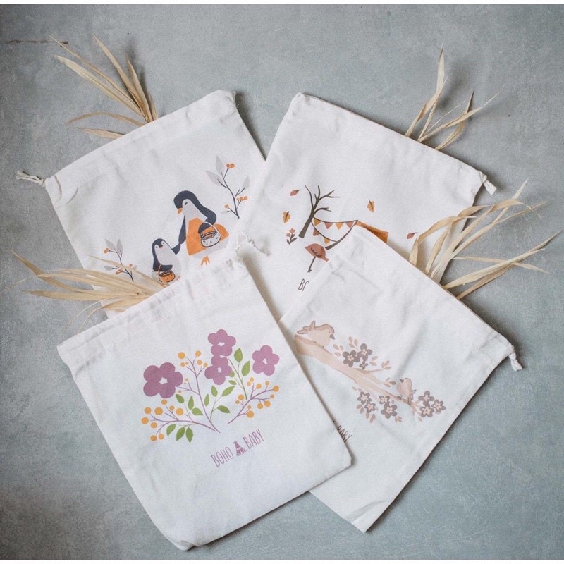 TAS KANVAS JUMBO BOHOPANNA/ POUCH KANVAS BOHOPANNA