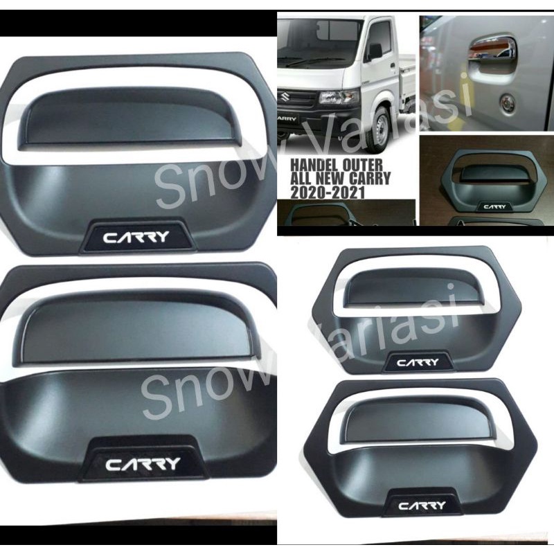 Paket Outer handle Carry 2020 2021 hitam