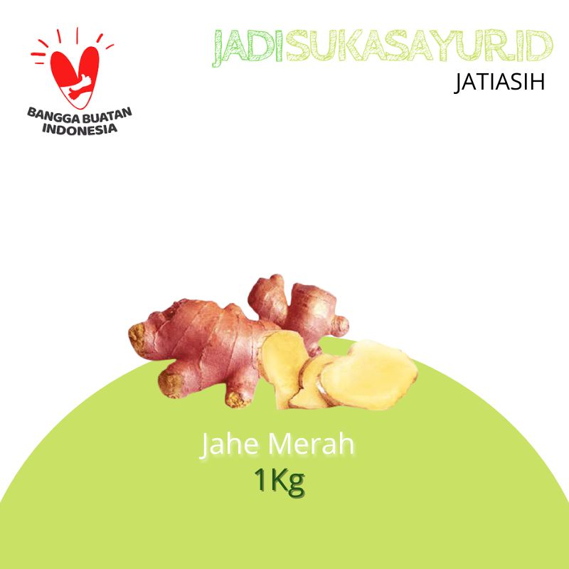 

Jahe Merah 1Kg - Empon empon bumbu dapur